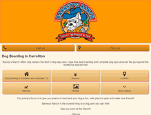 Tablet Screenshot of barneysranch.com